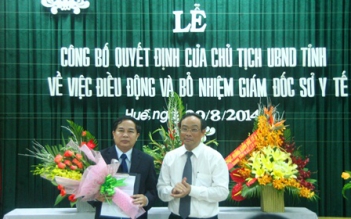 Bổ nhiệm Giám đốc mới Sở Y tế tỉnh Thừa Thiên – Huế